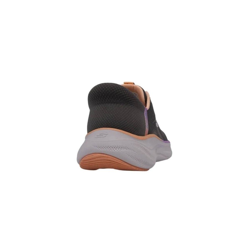 Tênis Skechers Cloud Perfectly Plush - feminino - preto e roxo Preto 3