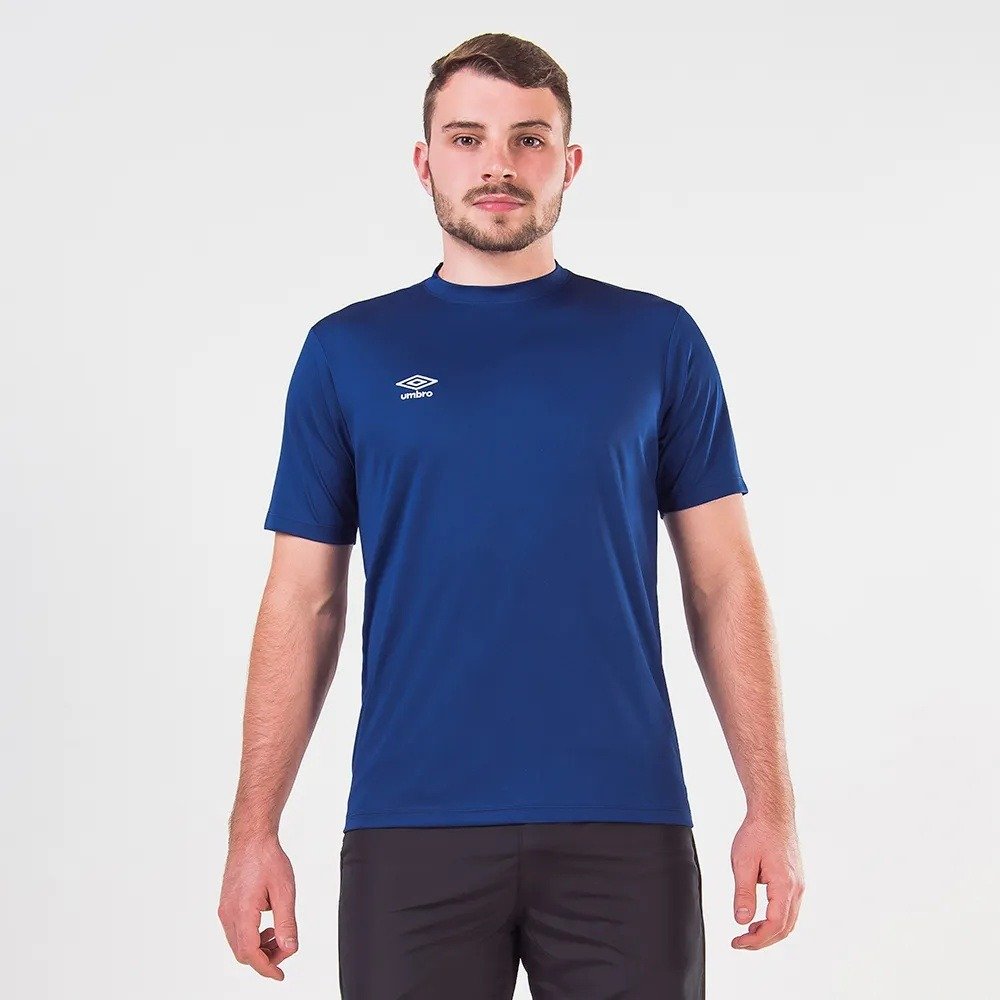 Camisa Umbro Twr Striker - masculino - azul marinho