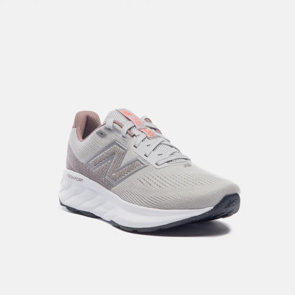 Tênis New Balance Fresh Foam 520 V9 - feminino - cinza e marrom Cinza 2