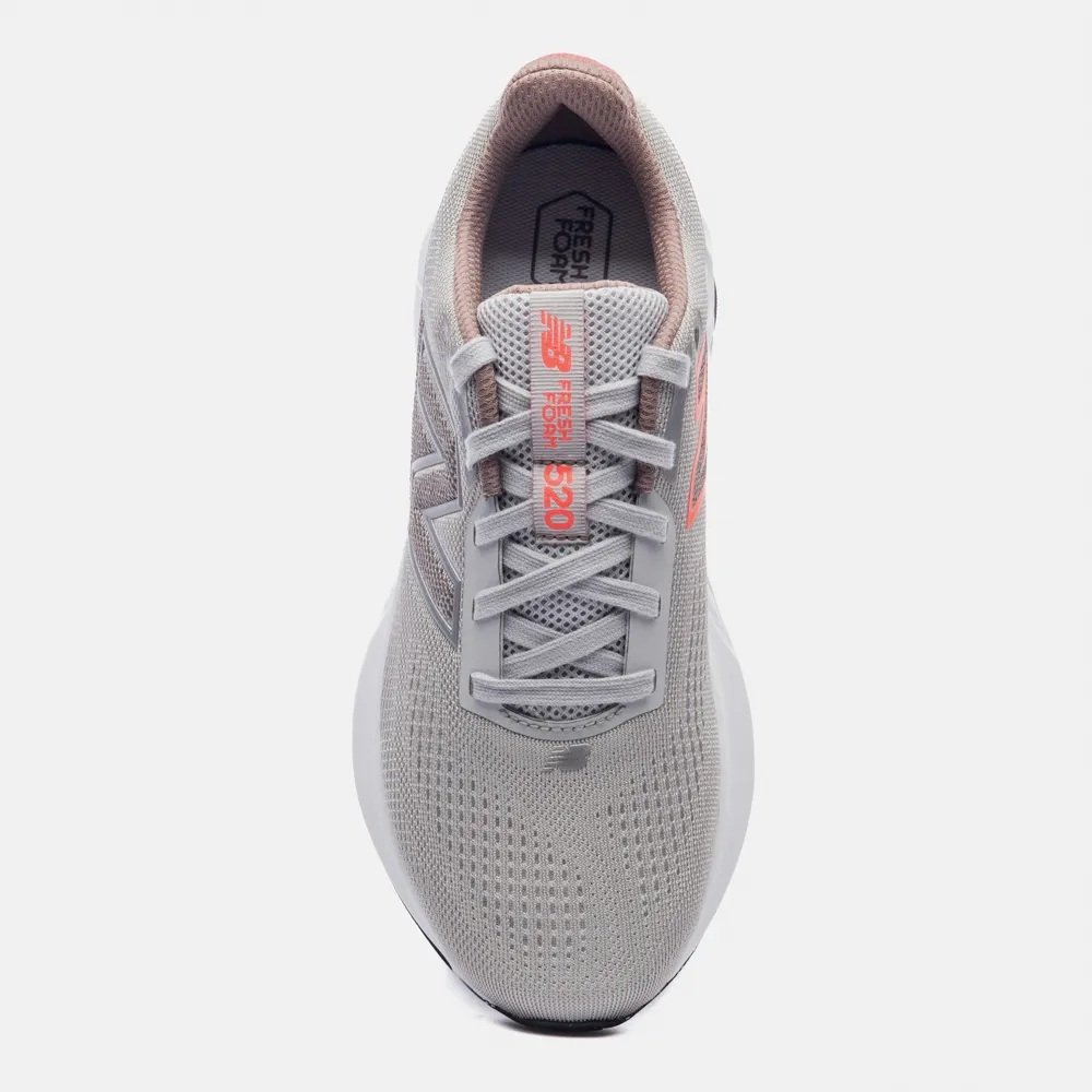 Tênis New Balance Fresh Foam 520 V9 - feminino - cinza e marrom Cinza 6