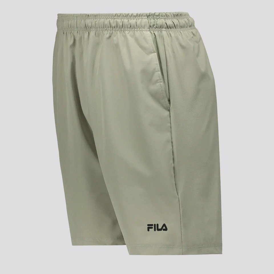 Shorts Fila Energy - 8 - masculino - verde oliva Verde 2