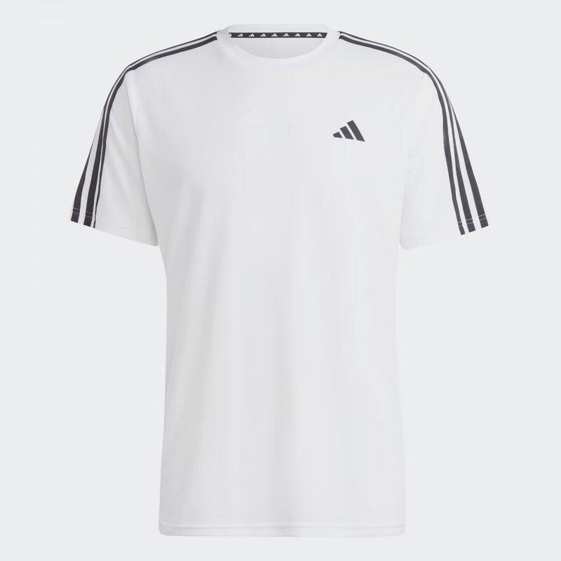 CAMISETA ADIDAS ESSENTIALS 3 LISTRAS Branco 3