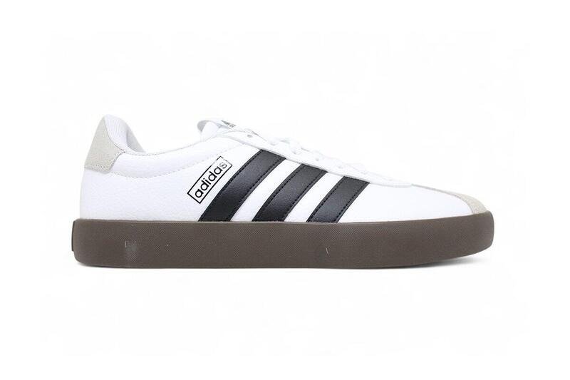 Tênis Adidas Vl Court - feminino - Branco e Preto