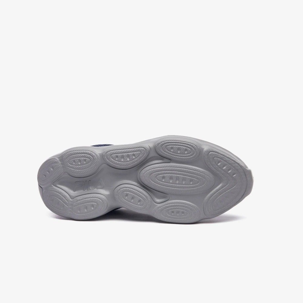 Tenis Fila Maxxi - infantil - azul marinho - laranja e cinza Azul Marinho 5