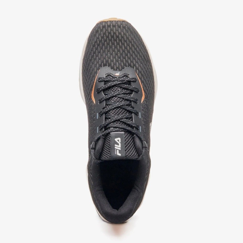 Tenis Fila Ride 2 - feminino - preto e laranja Preto 4