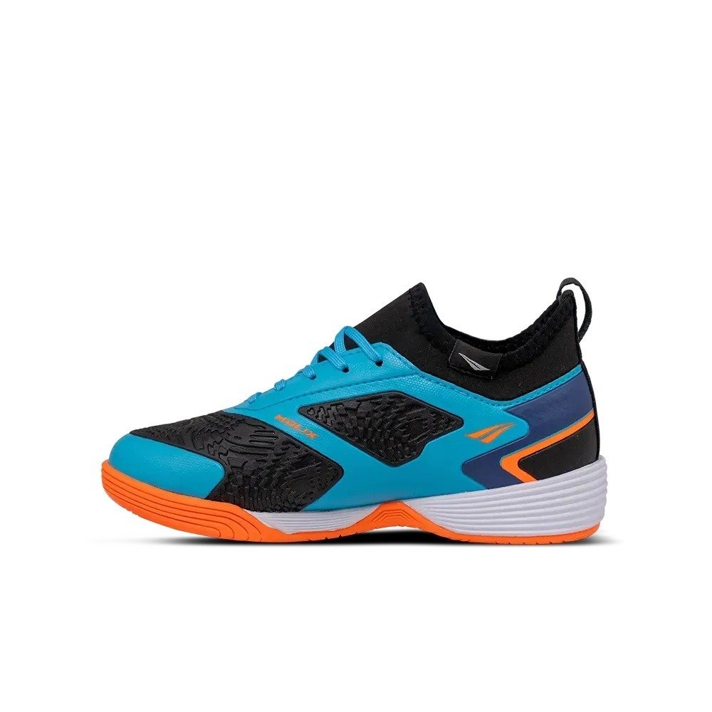 Tenis Futsal Penalty Evolution Player - unissex - preto - azul e laranja Azul 2