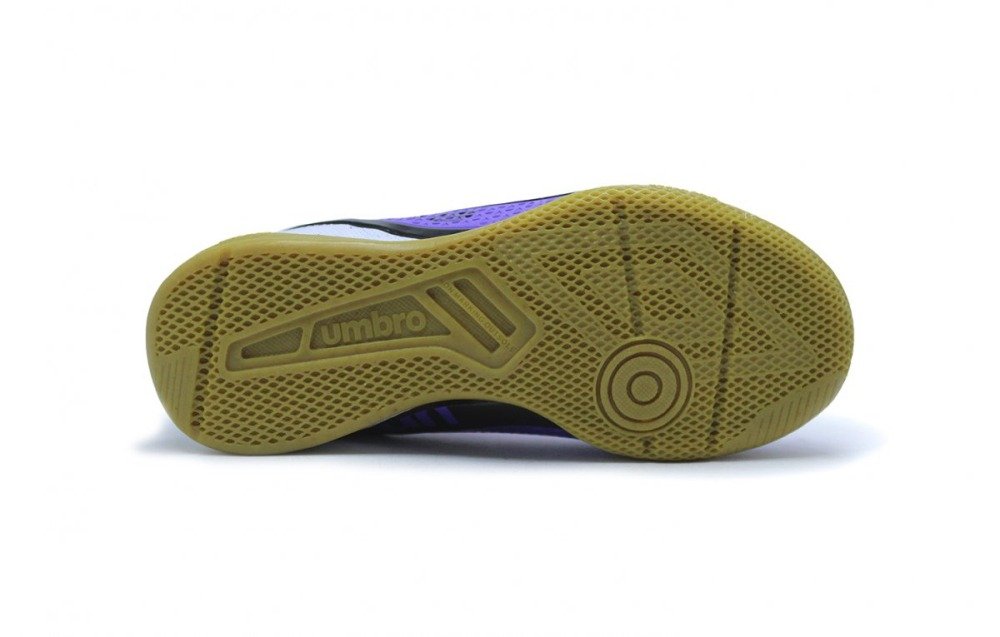 Tenis Futsal Umbro Chrome Jr infantil - unissex - violeta e rosa Roxo 4