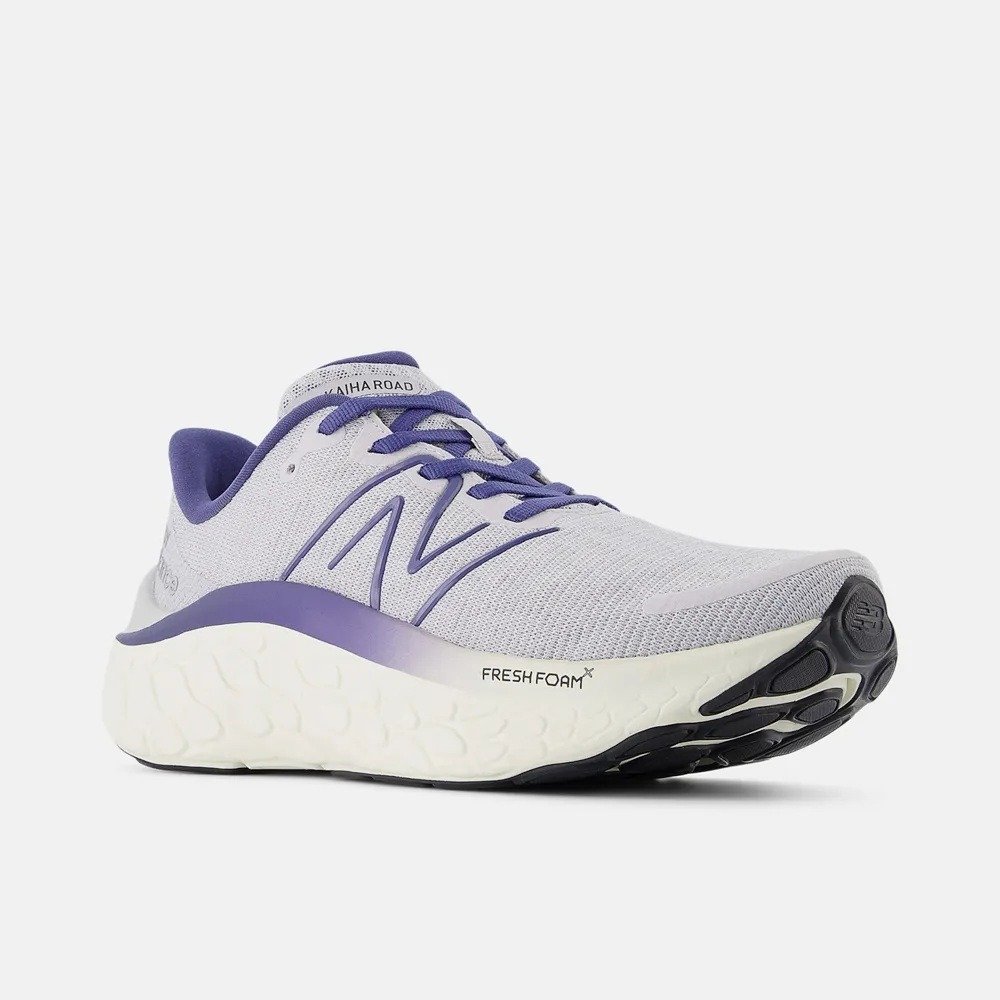 Tenis Running New balance Fresh Foam x Kaiha Road - feminino - cinza e roxo Lilás 4