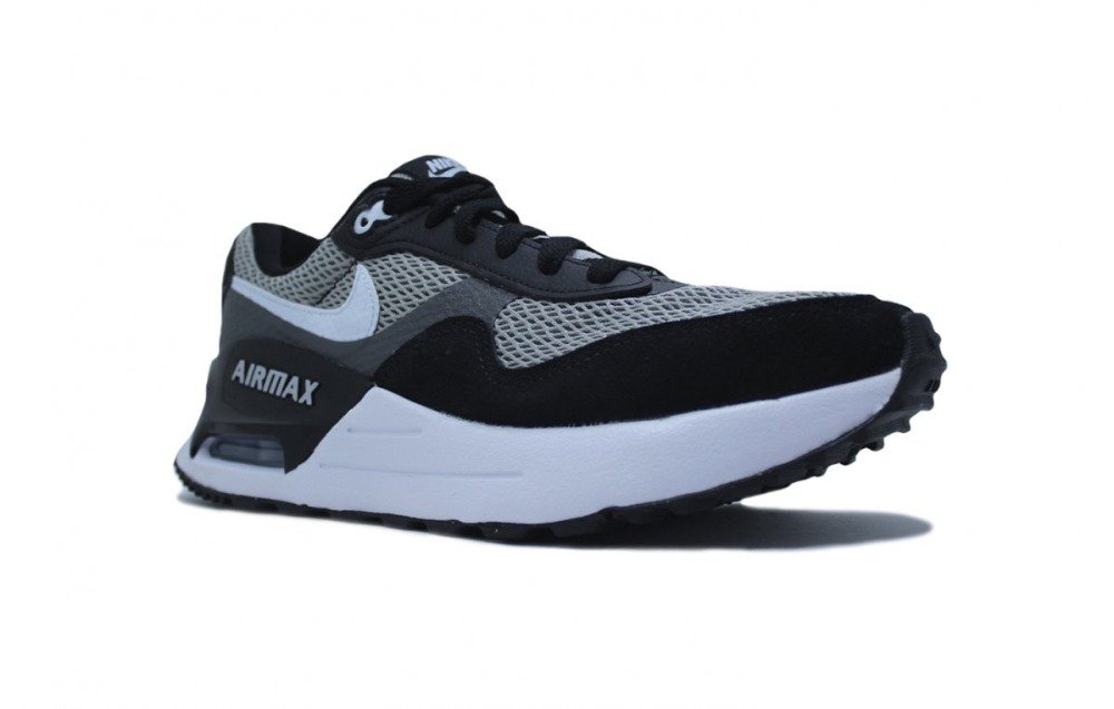 Tenis Nike Air Max Systm - masculino - preto e cinza Preto 2