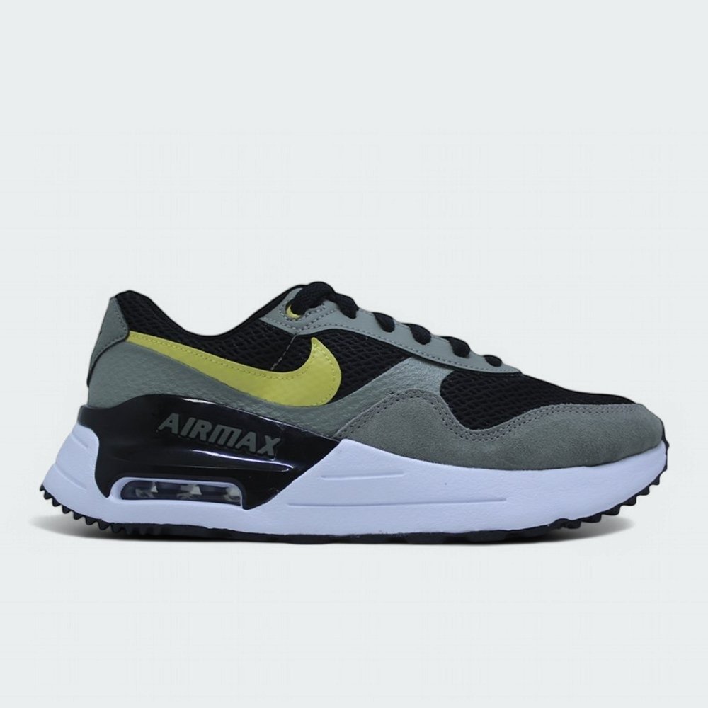Tenis Nike Air Max Systm - masculino - preto e cinza