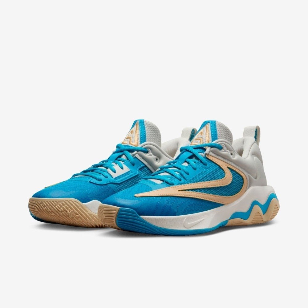 Tenis Nike Giannis Immortality 3 - masculino - azul e branco Branco/Azul 6