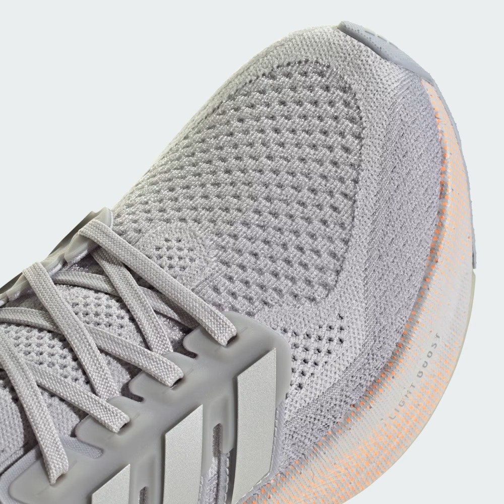 Tênis Adidas Ultraboost 5 – feminino – prata e laranja Cinza 5