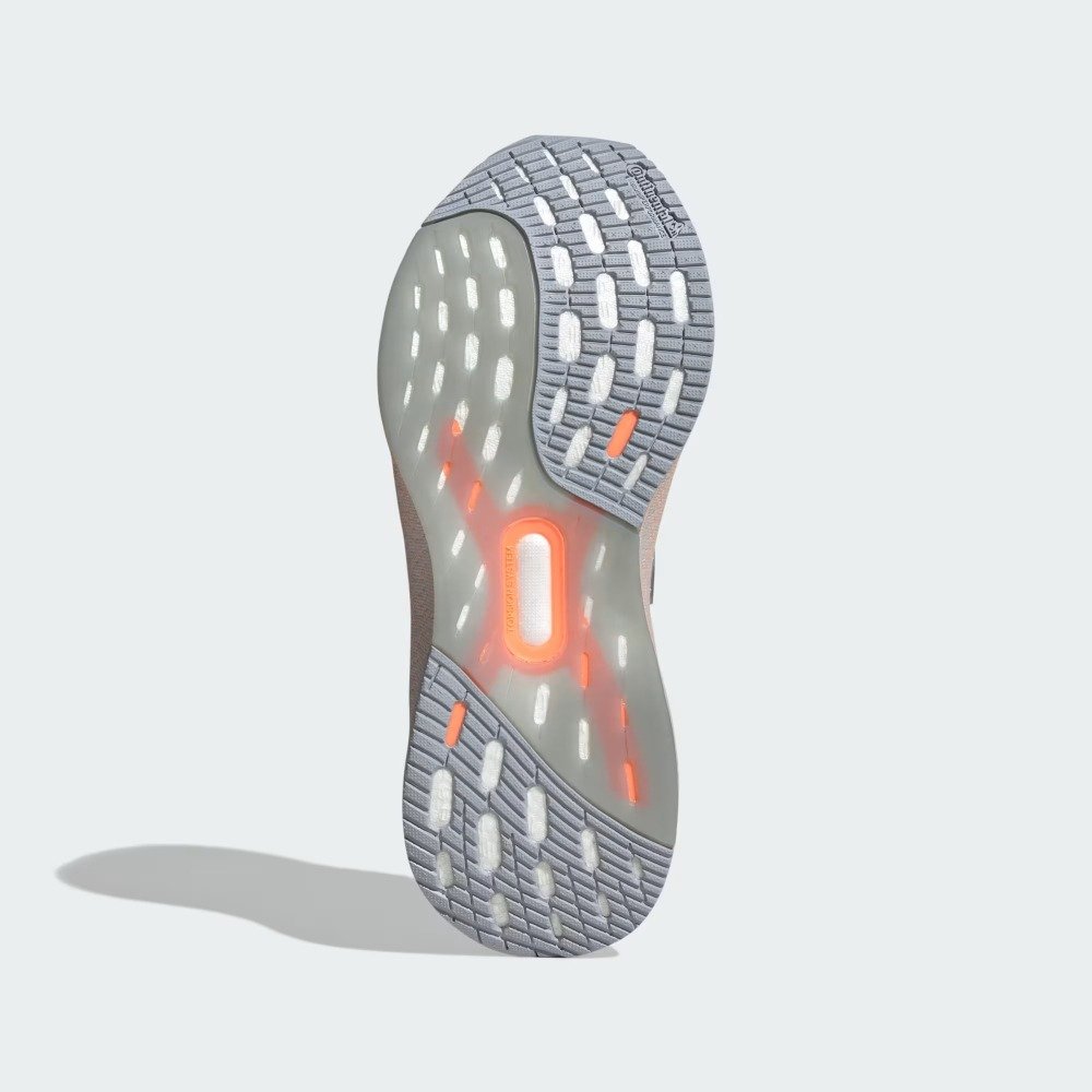 Tênis Adidas Ultraboost 5 – feminino – prata e laranja Cinza 8