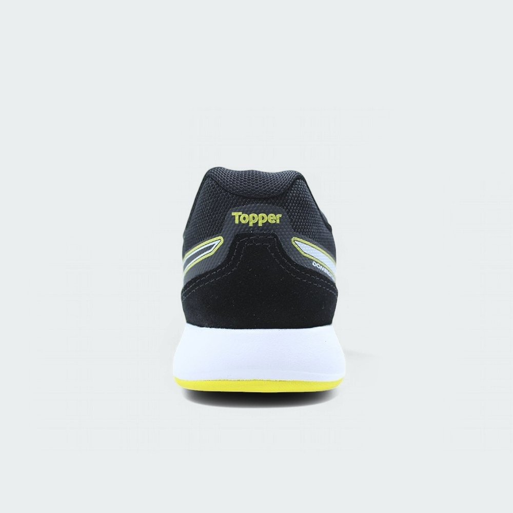Chuteira futsal Topper Dominator Pro V - unissex - preto e branco Preto 3