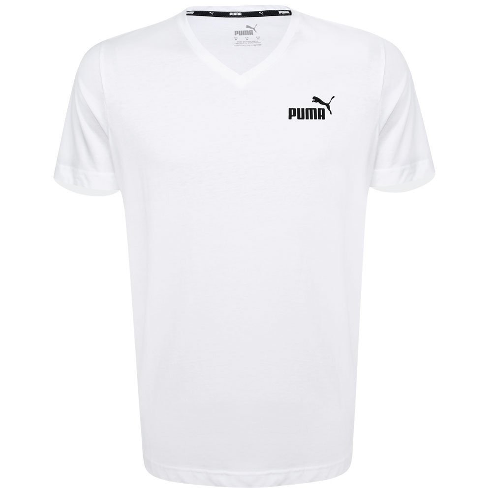 Camiseta Puma Essentials - masculino - branco