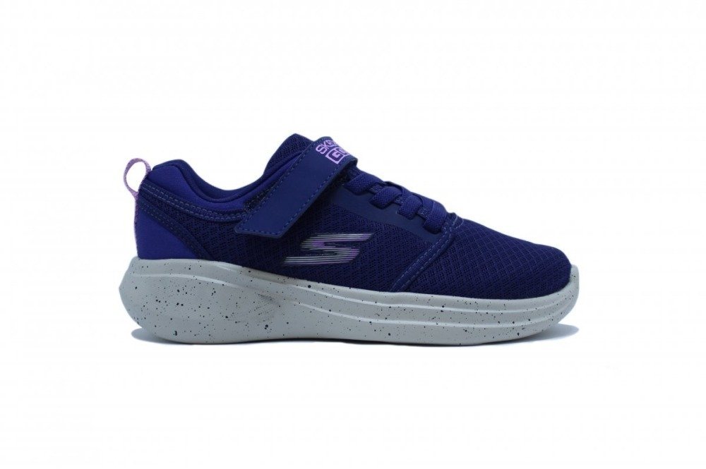 Tenis Skechers Go Run Fast - Earthy Gal infantil - feminino - azul marinho
