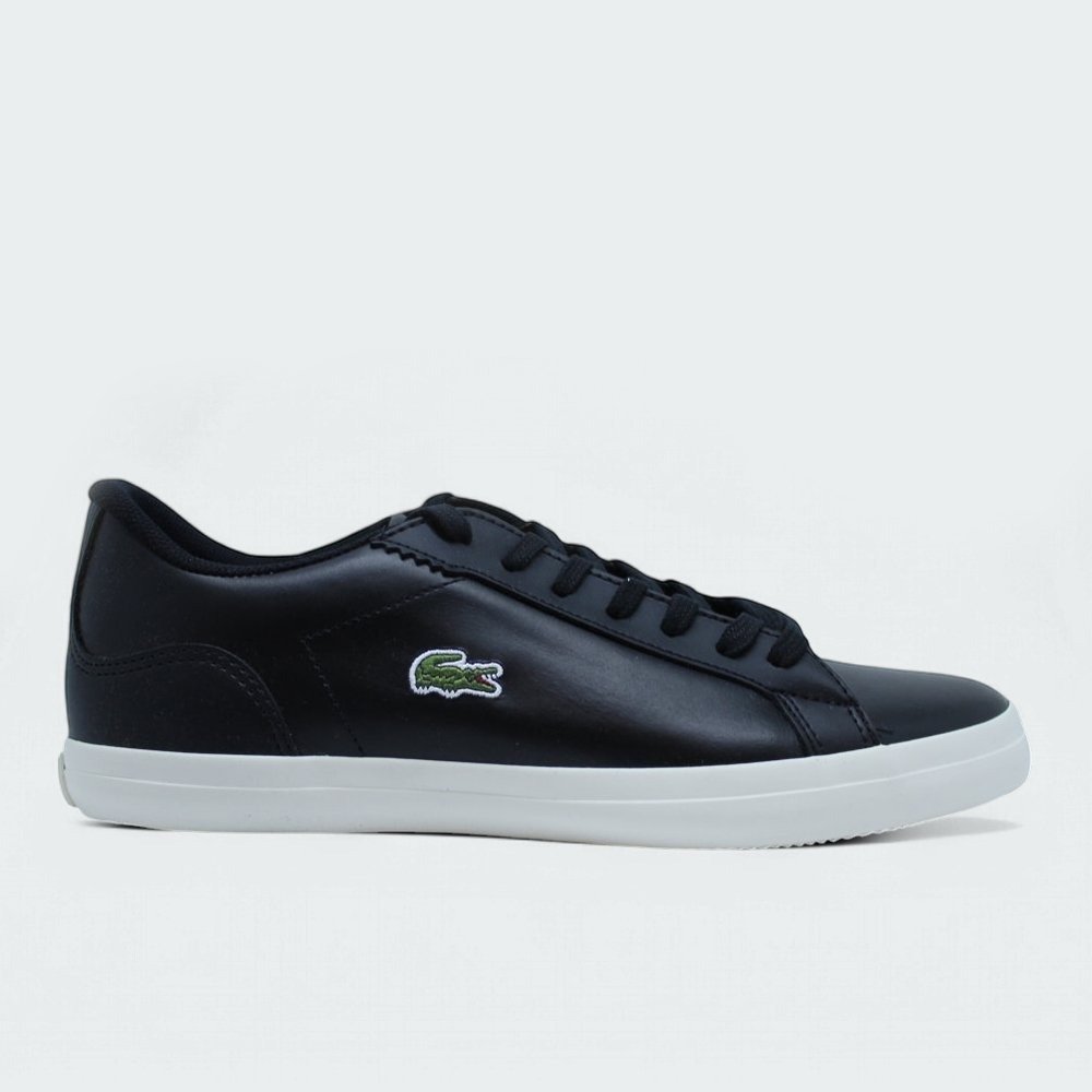 Tenis Lacoste Lerond - masculino - preto e branco