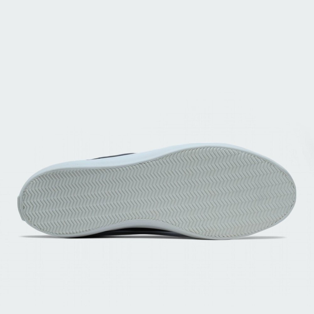 Tenis Lacoste Lerond - masculino - preto e branco Preto 3