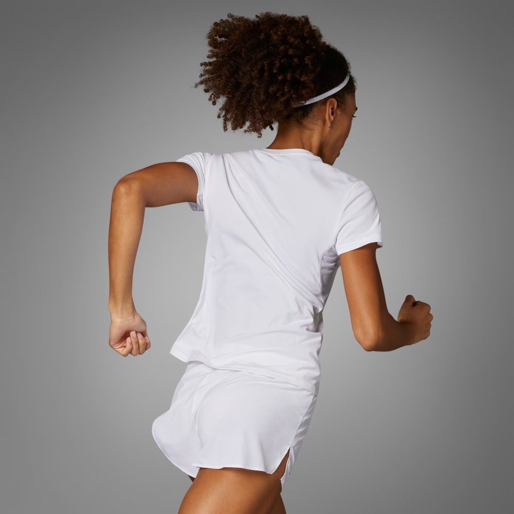 Camiseta Adidas Adizero – feminino – branco Branco 4