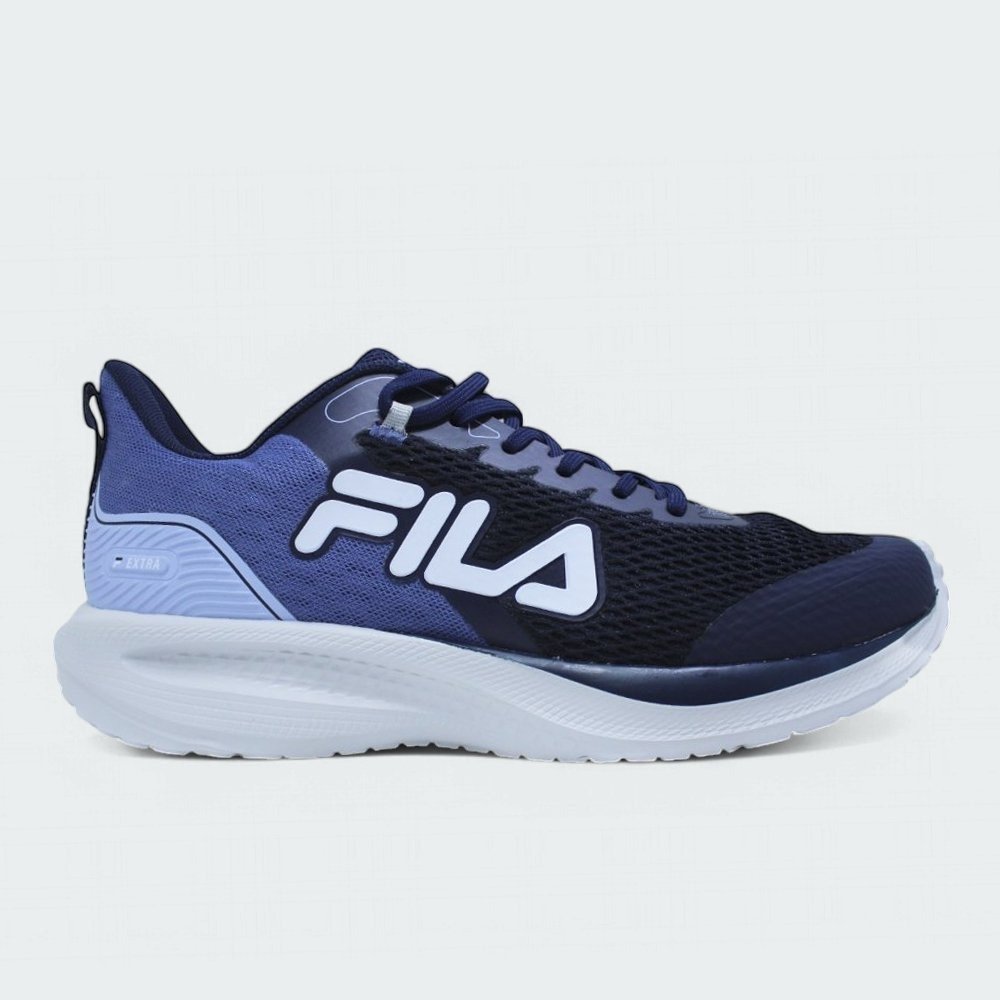 Tenis Fila Extra - masculino - azul marinho