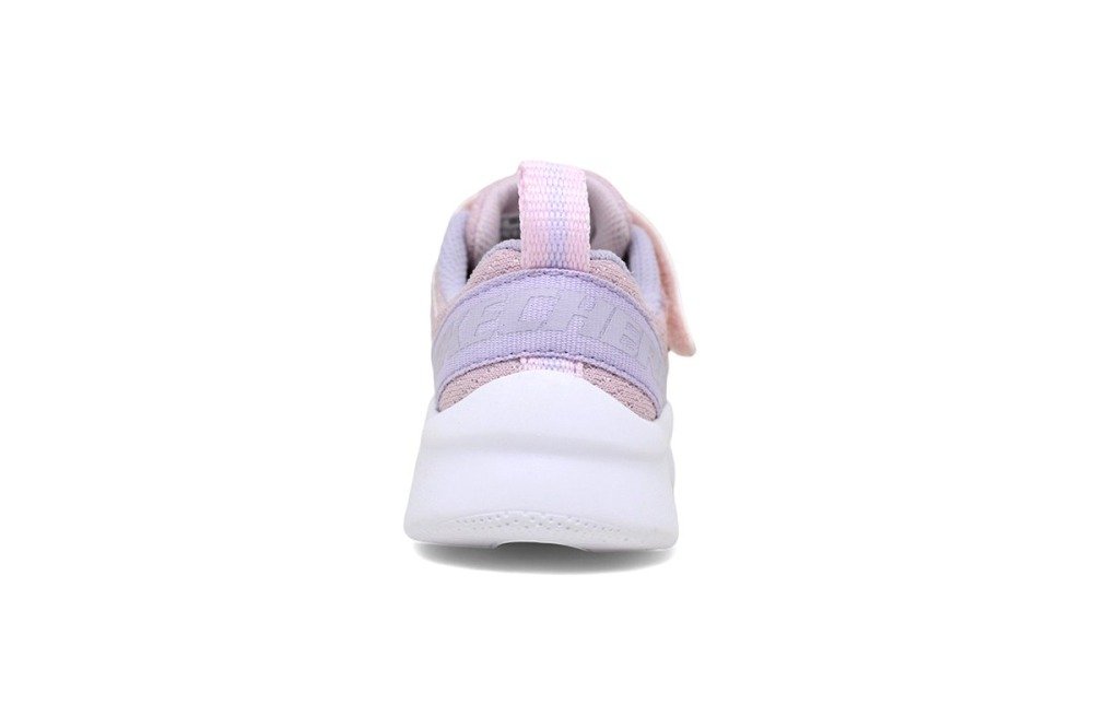 Tenis Skechers Microspec infantil - unissex - rosa e branco Rosa 3