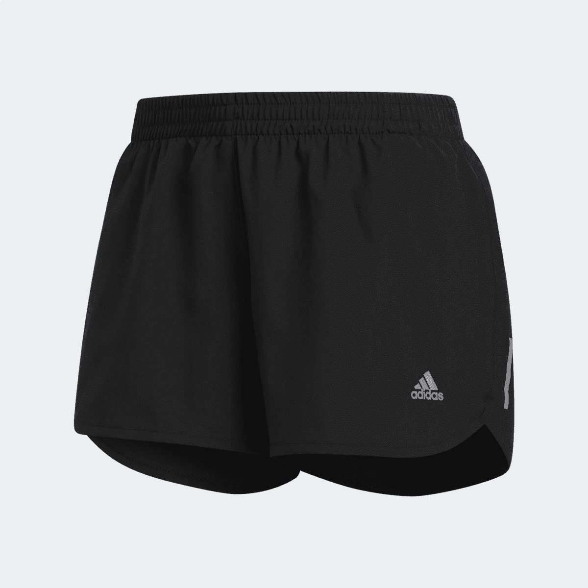 Short Adidas Run - feminino - preto e branco 