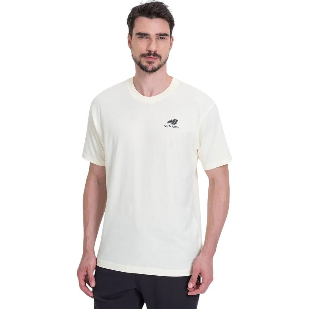 Camiseta New Balance Qt 550 Color - masculino - areia