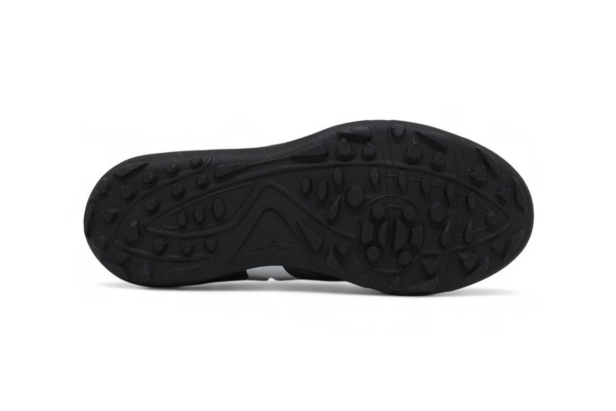 Chuteira society Mizuno Regent Jr infantil - unissex - preto e branco Preto 4