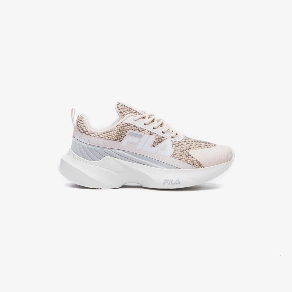 Tenis Fila Progress - infantil - rosa e cinza