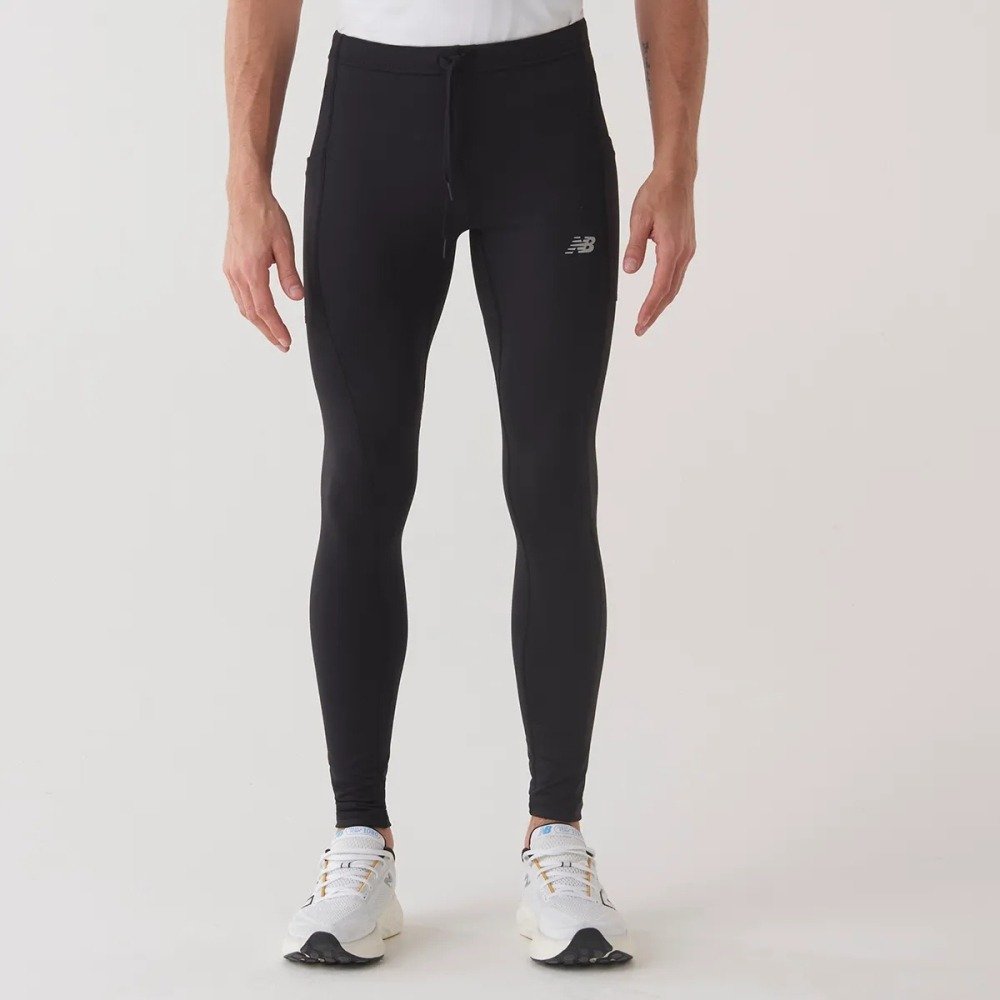 Calca Compressao New Balance Sports Essentials - masculino - preto