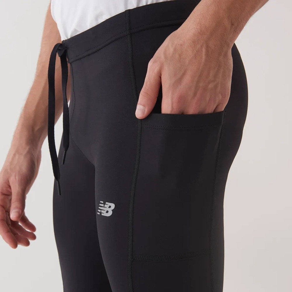 Calca Compressao New Balance Sports Essentials - masculino - preto Preto 4