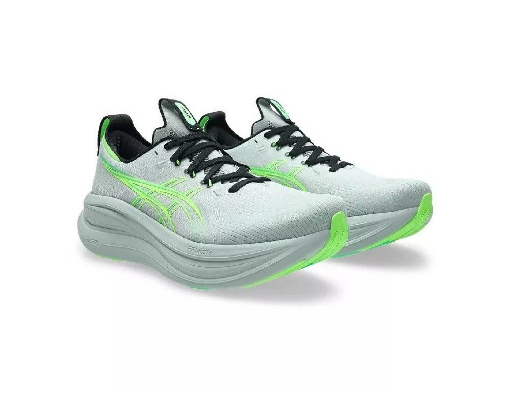 Tênis ASICS Gel Nimbus 28 – masculino – verde e preto Verde 3