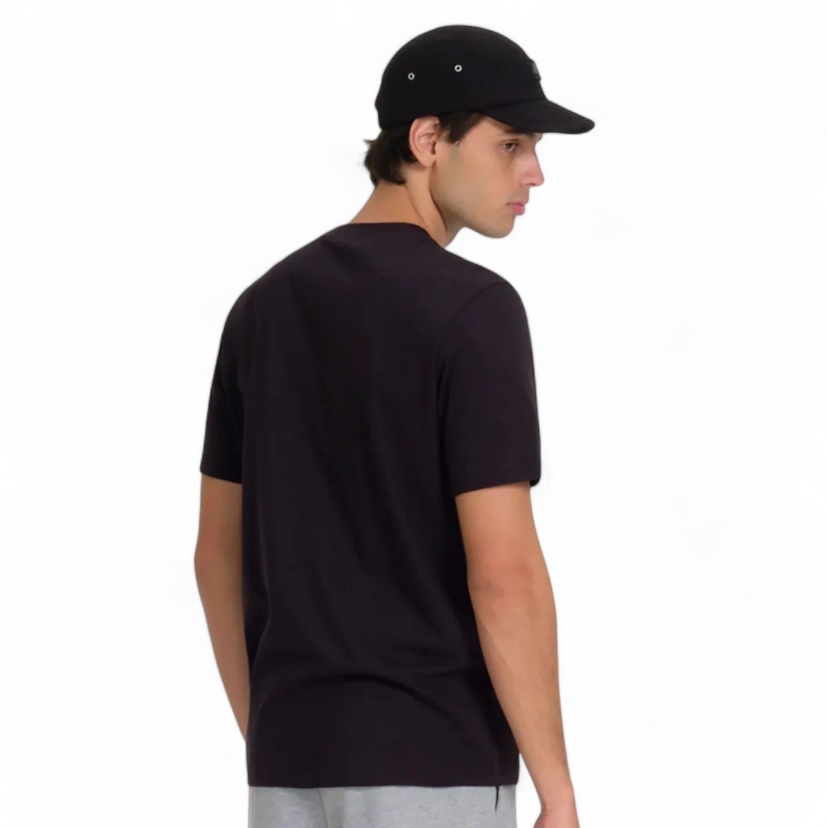 Camiseta New Balance Graphic Brand - masculino - preto Preto 2