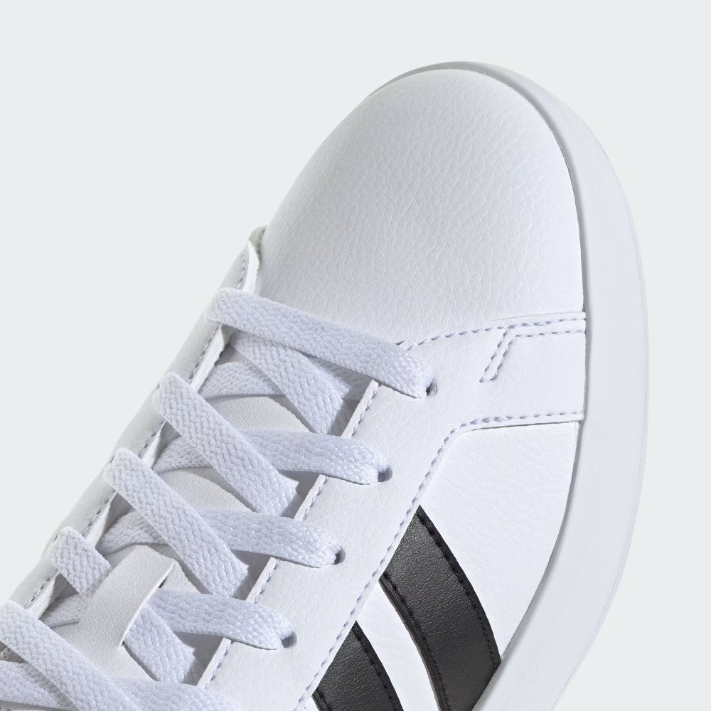 Tênis Adidas Grand Court 3 0 – feminino – branco e preto Branco 8