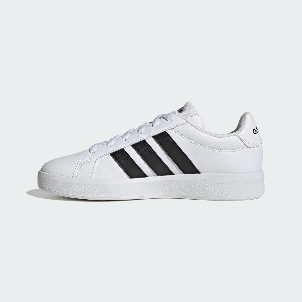Tênis Adidas Grand Court 3 0 – feminino – branco e preto Branco 3