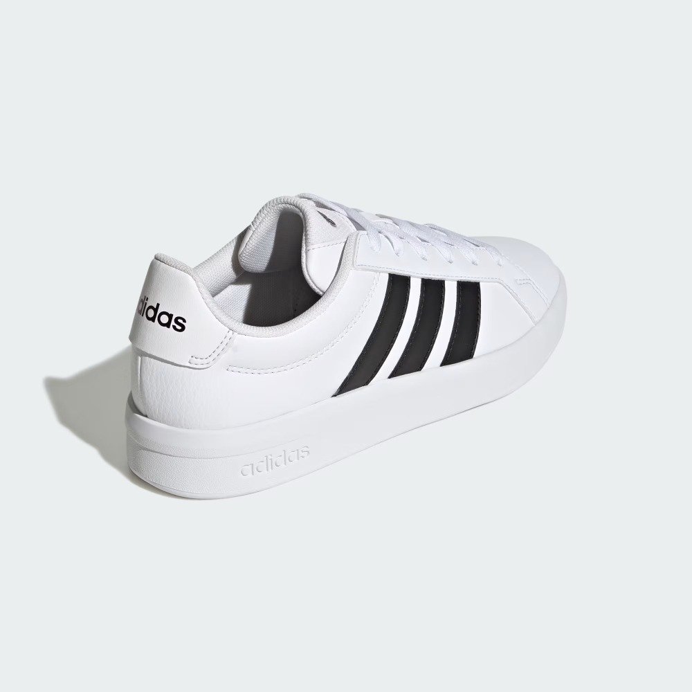 Tênis Adidas Grand Court 3 0 – feminino – branco e preto Branco 4
