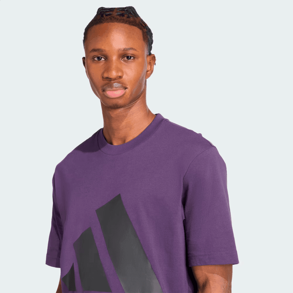 Camiseta Essentials Big Logo Roxo 6