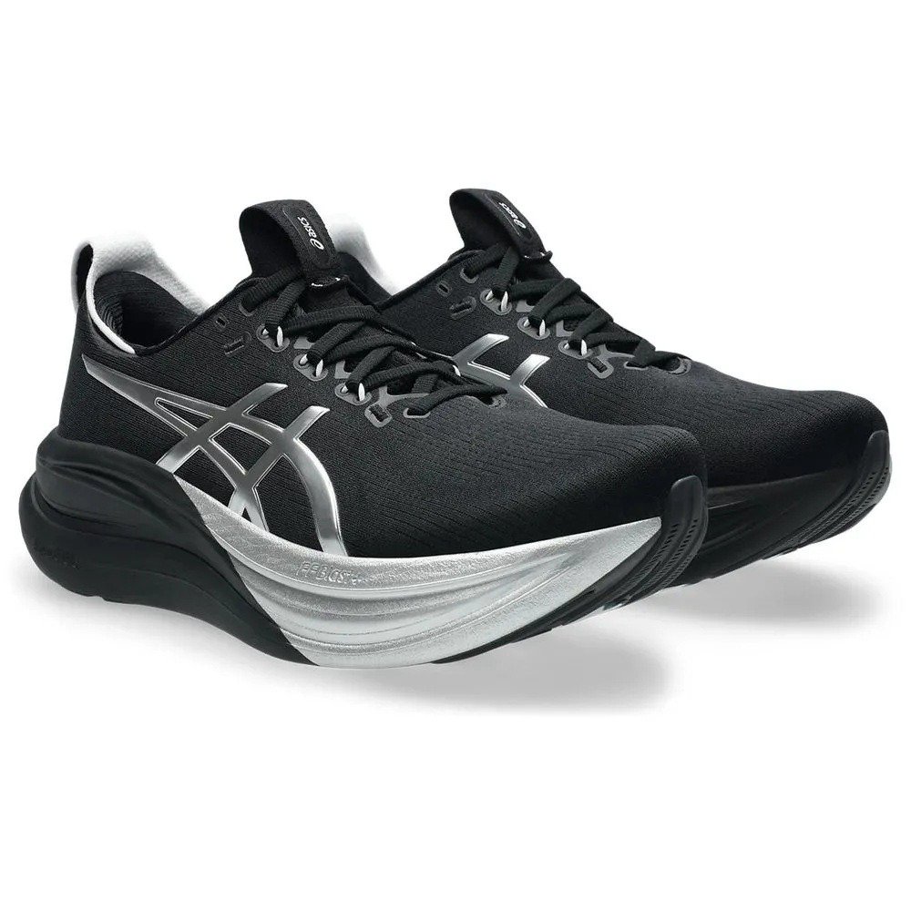 Tênis Asics Gel Nimbus 28 Platinum – masculino – preto e prata Preto 2