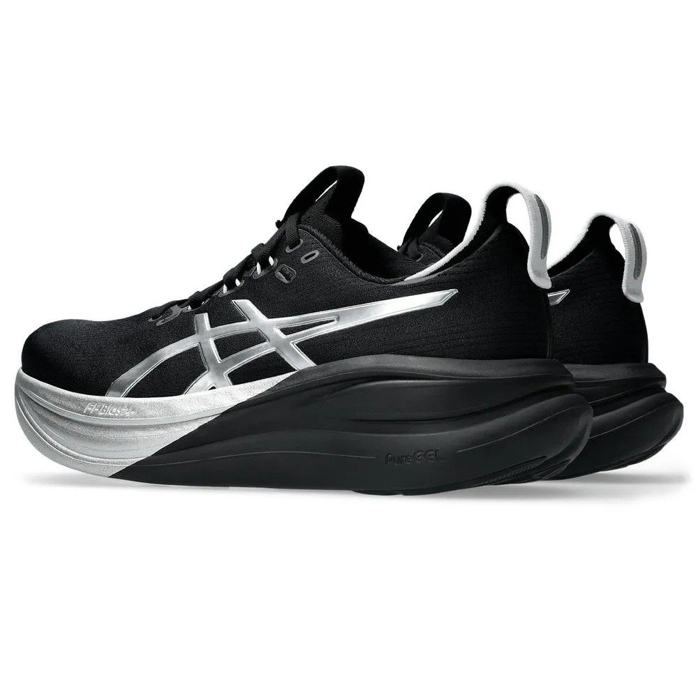 Tênis Asics Gel Nimbus 28 Platinum – masculino – preto e prata Preto 4