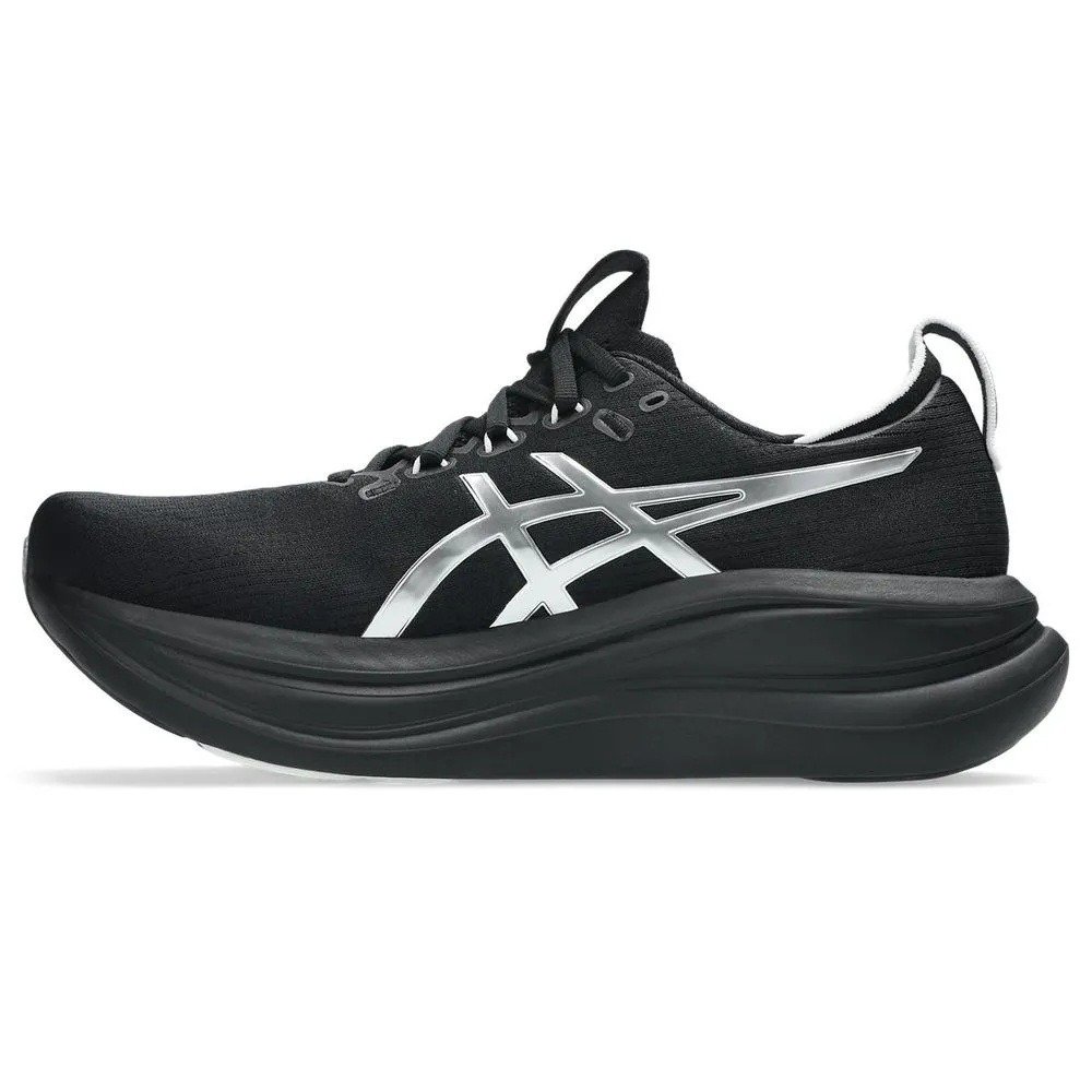 Tênis Asics Gel Nimbus 28 Platinum – masculino – preto e prata Preto 5