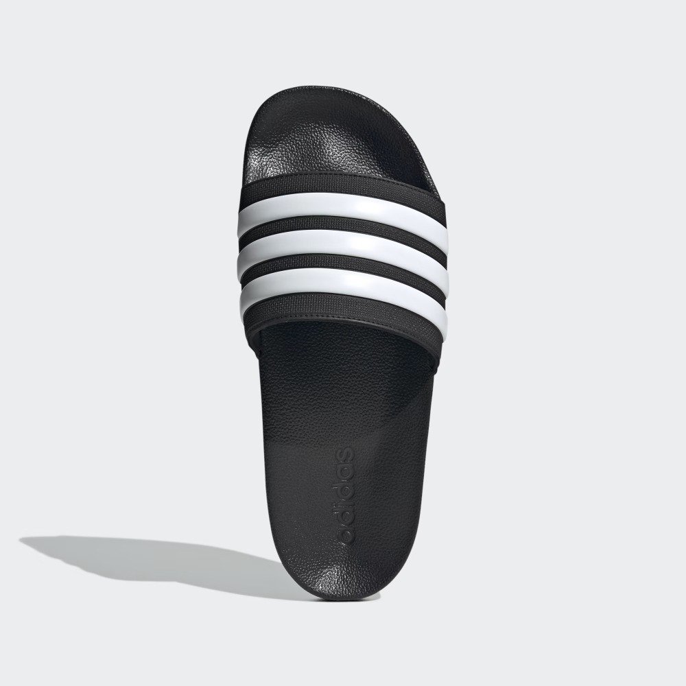 Chinelo Adidas Adilette Shower – unissex – preto e branco Preto 5