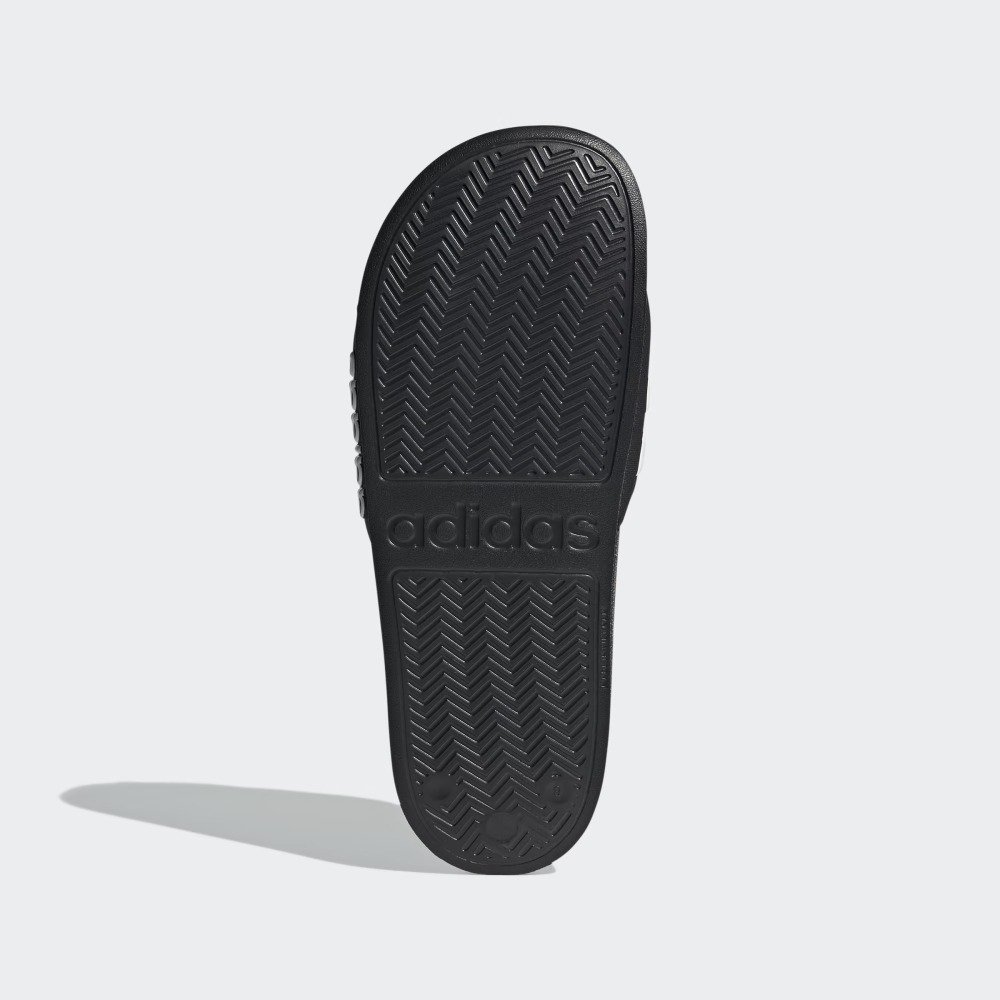Chinelo Adidas Adilette Shower – unissex – preto e branco Preto 6