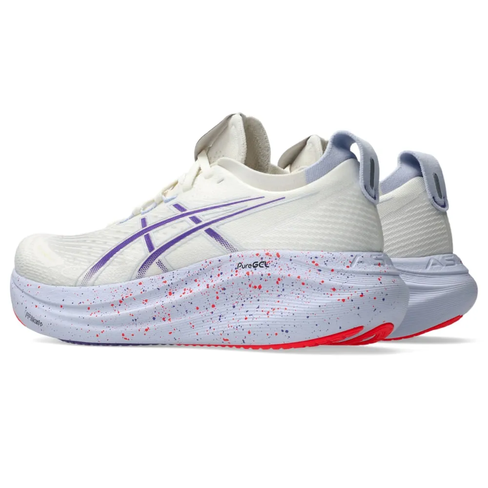 Tênis Asics Gel Nimbus 27 Tokyo - masculino - branco e roxo Branco 5