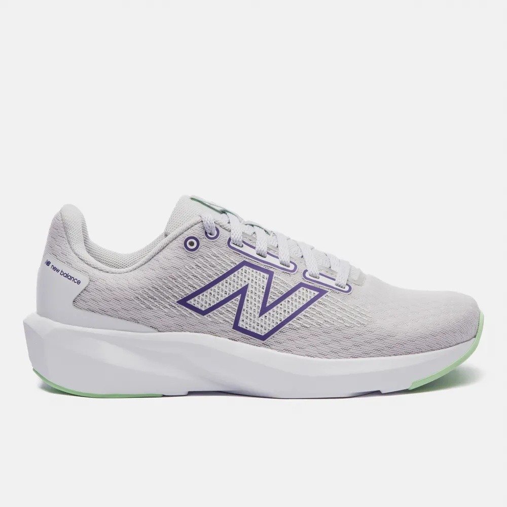 Tenis New Balance 413V3 - branco - cinza e lilas
