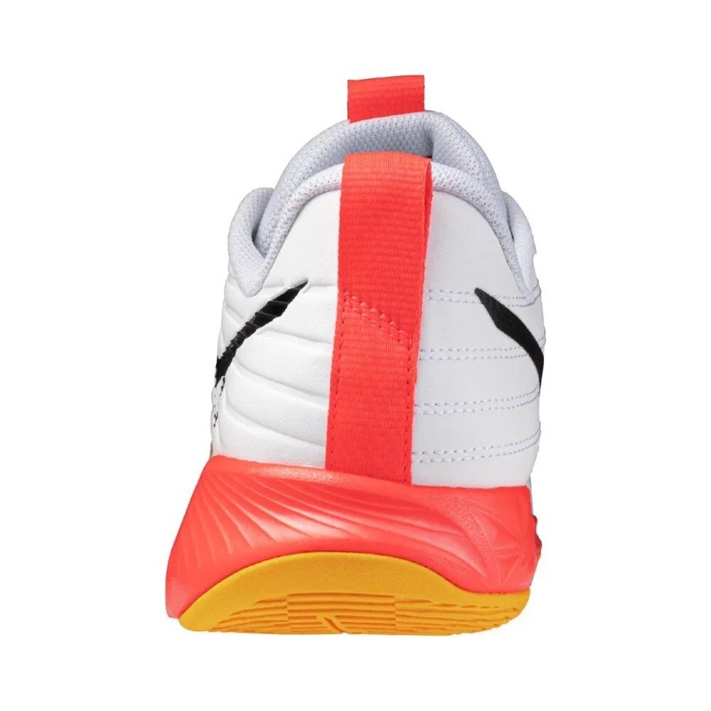 Tênis Mizuno Wave Momentum Pro – masculino – branco e laranja Branco 4