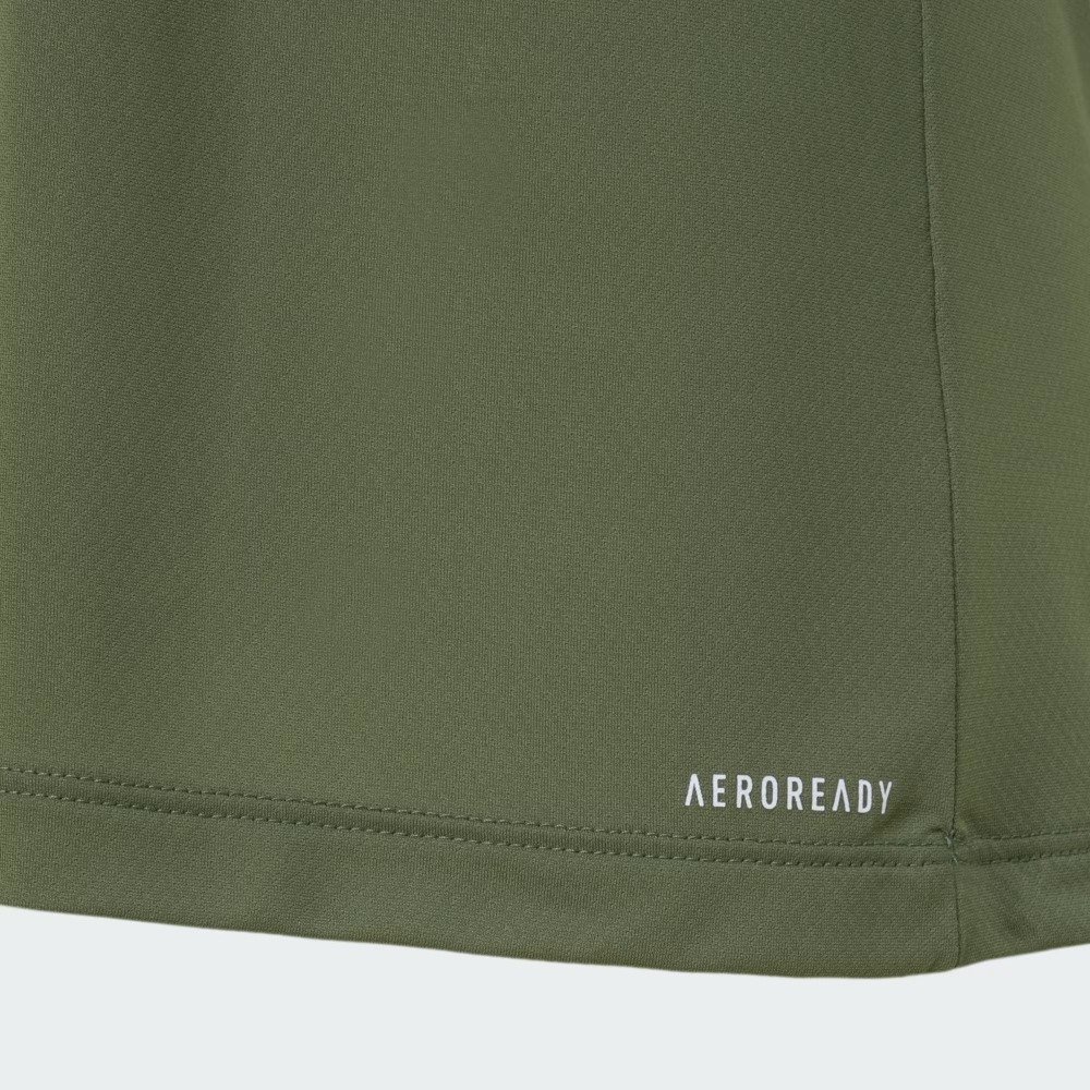 CAMISETA ADIDAS OWN THE RUN 3 LISTRS Verde 4