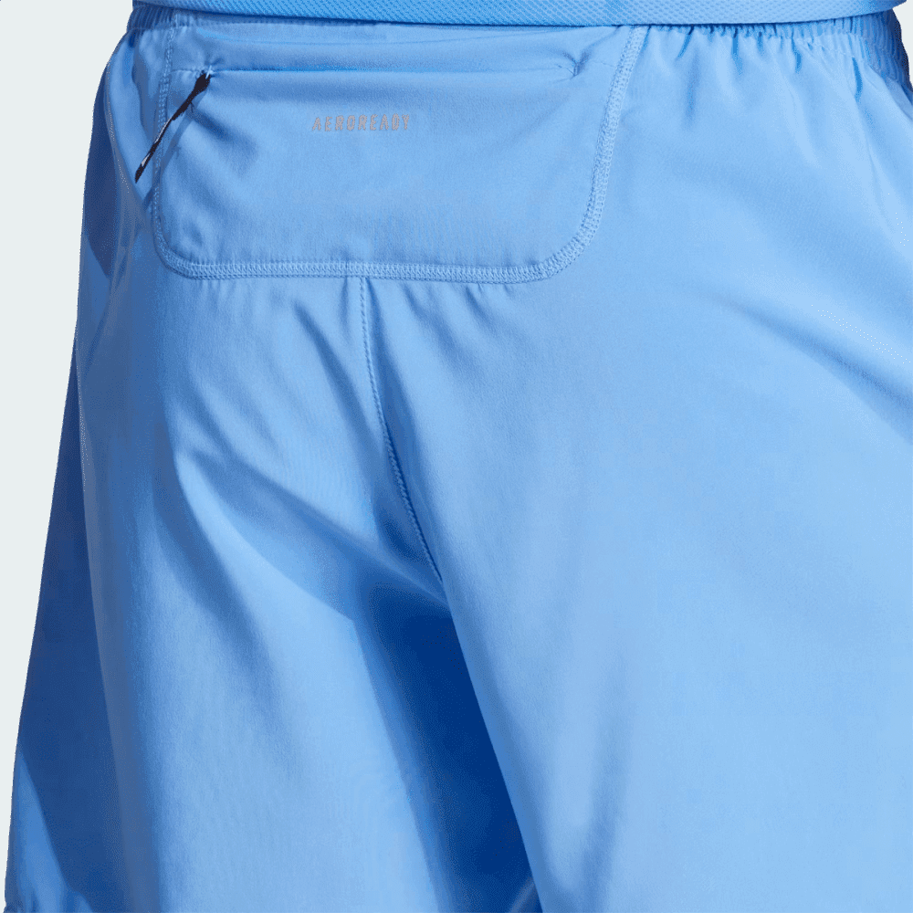 Shorts Own The Run – masculino – azul e branco Azul 5