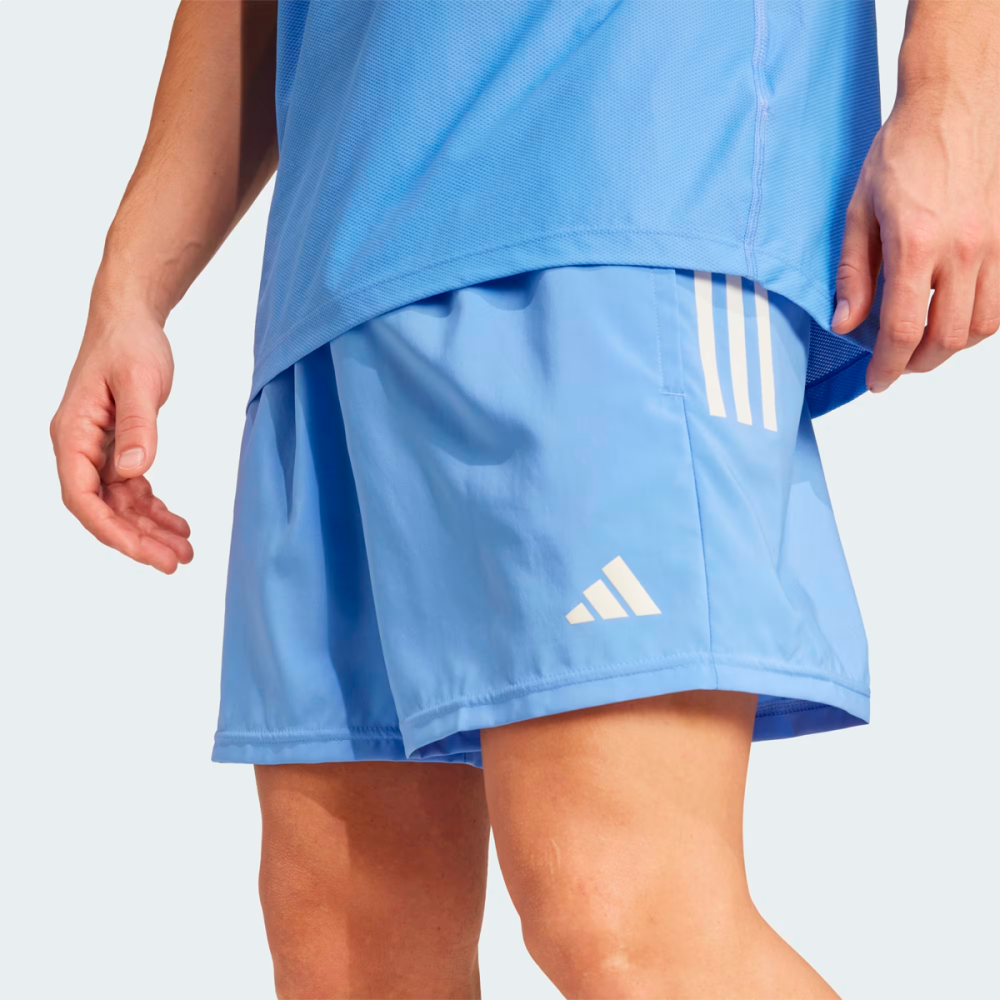 Shorts Own The Run – masculino – azul e branco Azul 6