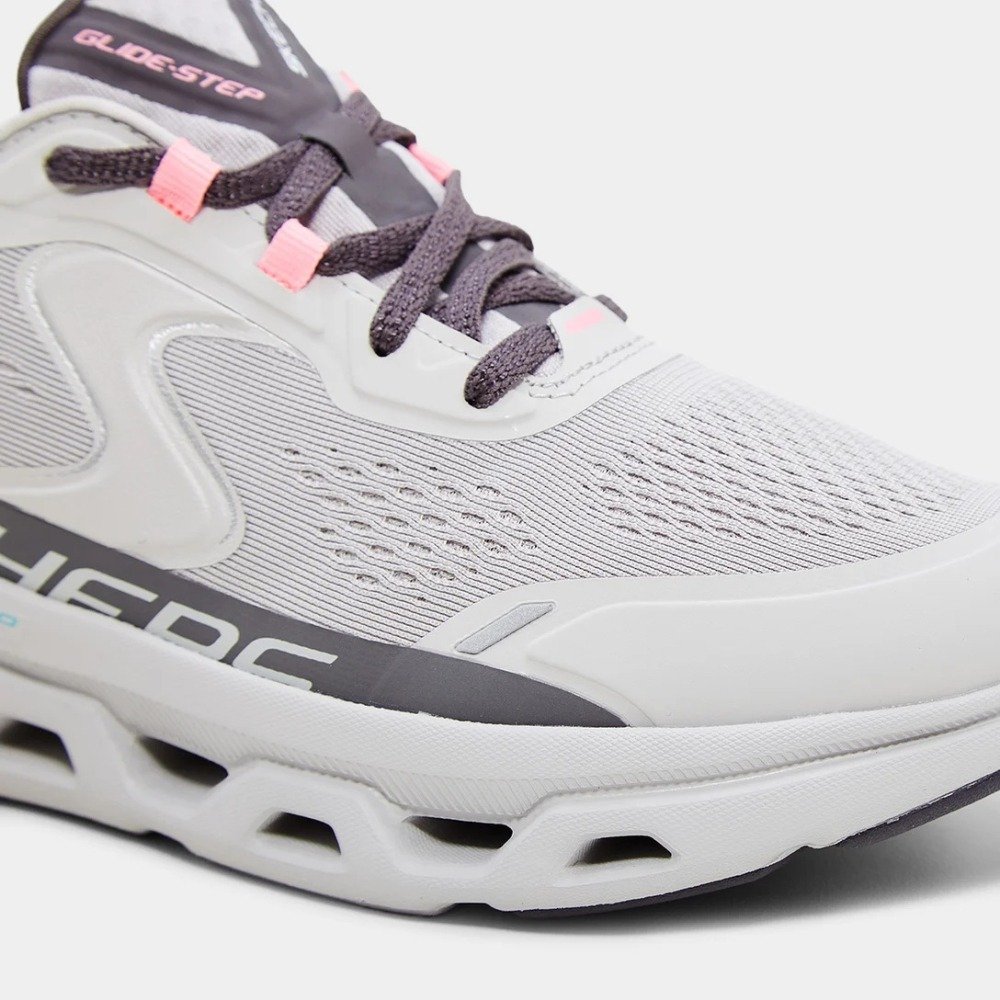 Tênis Skechers Glide-Step Altus – feminino – cinza e rosa Cinza 8