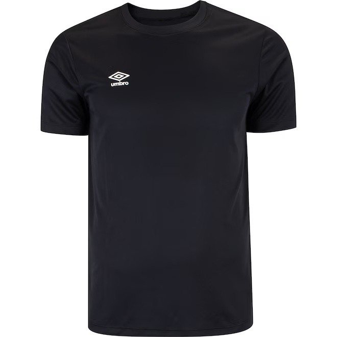 CAMISETA DRY M/C UMBRO BASIC UV - masculino - preto